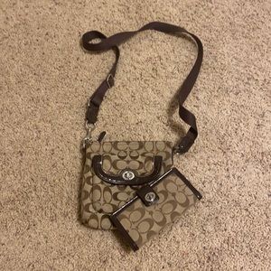 Coach Purse and Wallet Set